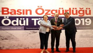 Ünlü “Bu ödül hepimizin ödülü”