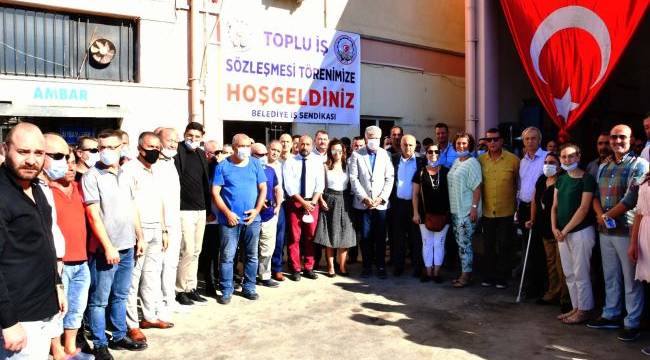 Narlıdere’de toplu sözleşme sevinci