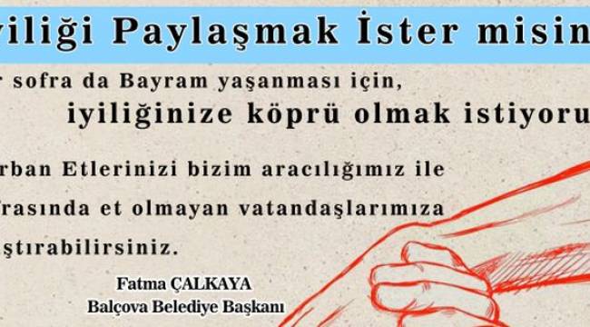 Balçova İyiliği Paylaştı