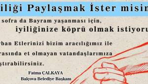 Balçova İyiliği Paylaştı