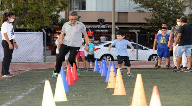 Başkan Arda atletizm pistinde