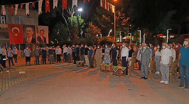 Bayındır’da 15 Temmuz Demokrasi ve Milli Birlik Günü Anma Programı Yapıldı