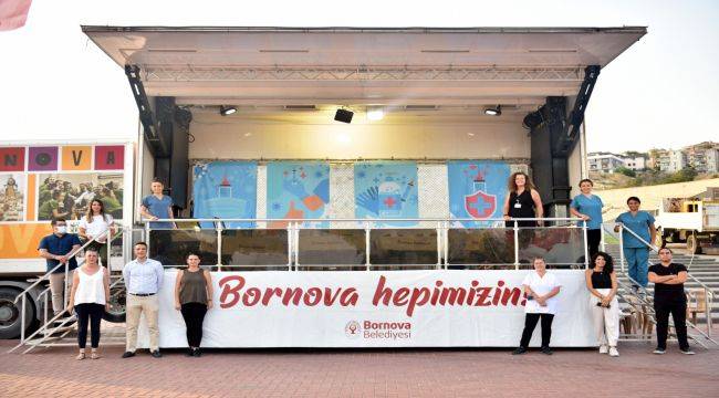 Bornova’da “Etkinlik Tırı” Yola Çıktı