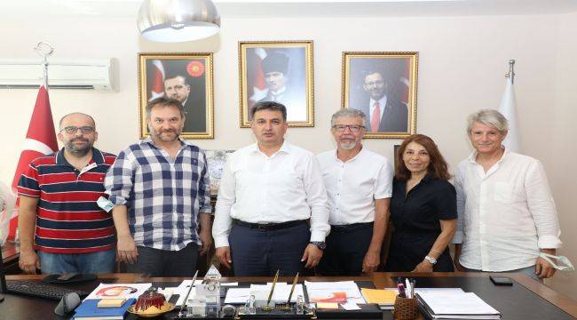 TSYD İzmir Şubesi’nden Gençlik Ve Spor İl Müdürü Murat Eskici’ye Ziyaret