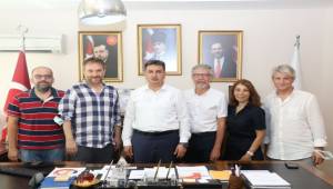 TSYD İzmir Şubesi’nden Gençlik Ve Spor İl Müdürü Murat Eskici’ye Ziyaret