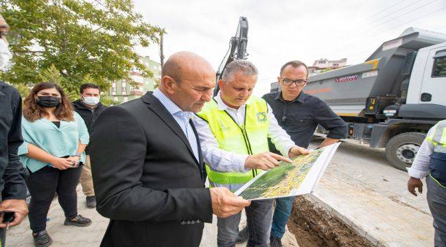 İZSU'nun Seferihisar'da Süren Yatırımları İncelendi