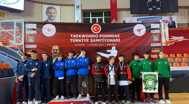 Gaziemir’in şampiyon Taekwondocuları