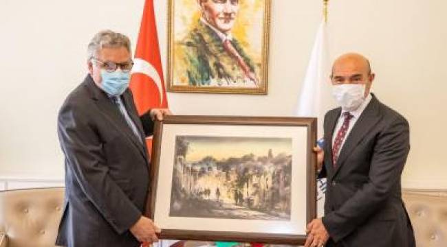 Soyer Brezilya’nın Ankara Büyükelçisi’ni ağırladı