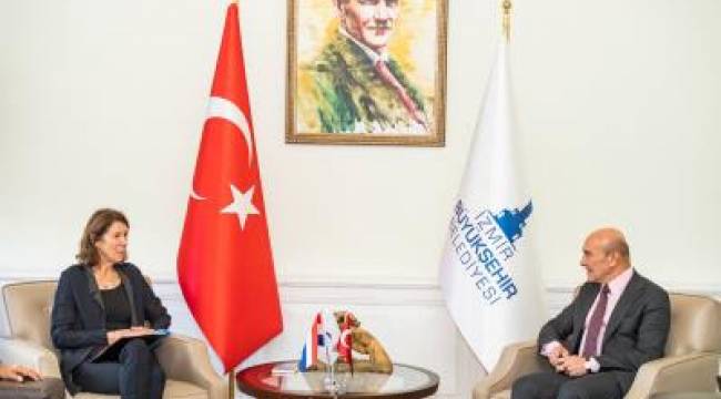 Başkan Soyer, Hollanda Büyükelçisi Kwaasteniet’i ağırladı