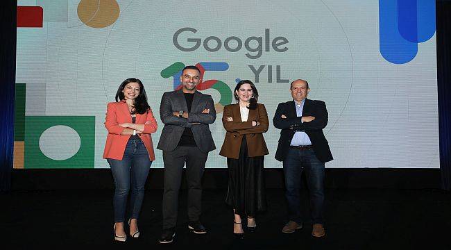 Google Türkiye’de 15. yılını kutluyor 