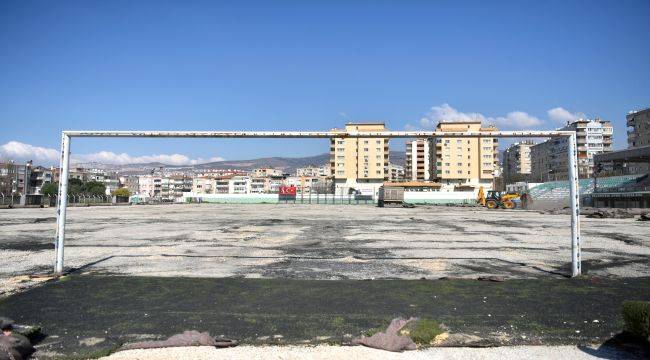 Bornova Şehir Stadı Tamamen Yeniliyor