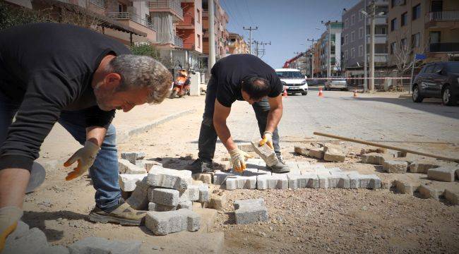 Ödemiş Belediyesi Ara Vermeden Çalışıyor