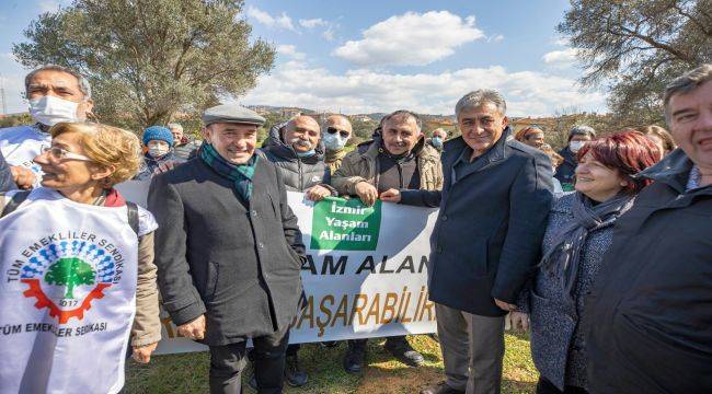 Zeytinlik Alanları İçin Mücadele Devam Ediyor