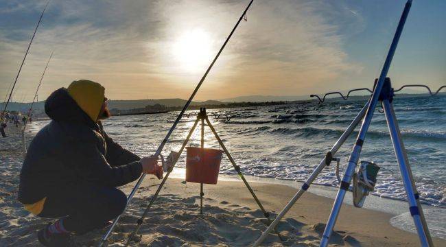 Çeşme’de Surf Casting heyecanı