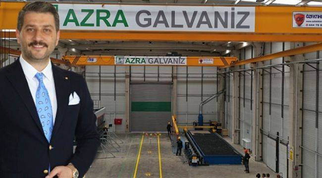 İzmir'in en büyük sıcak daldırma galvaniz tesisi Aliağa'da açıldı!