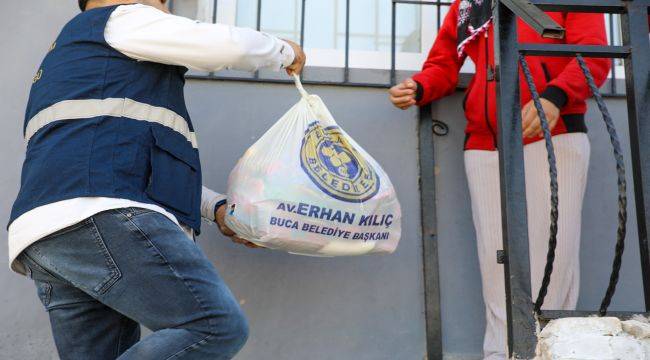 Buca’da kış öncesi sosyal yardım atağı