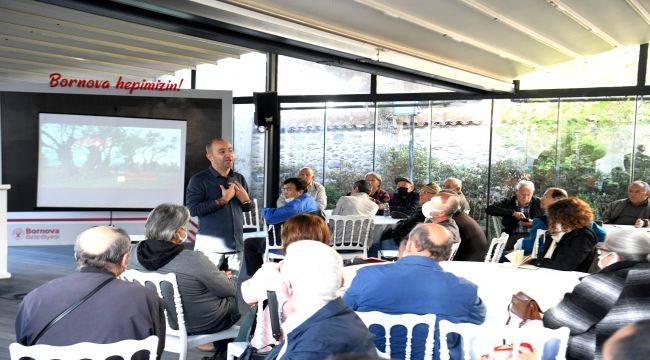 Bornovalılara zeytin budama eğitimi