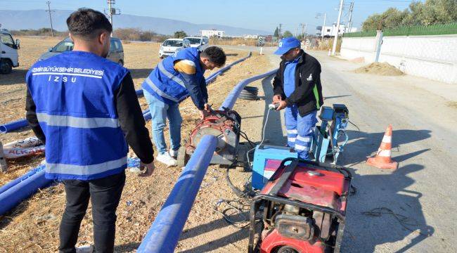 Torbalı'ya yeni içme suyu şebeke hattı