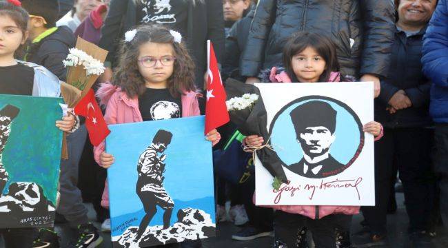Ulu Önder Atatürk 10 Kasım’da Özlem Ve Minnetle Anıldı
