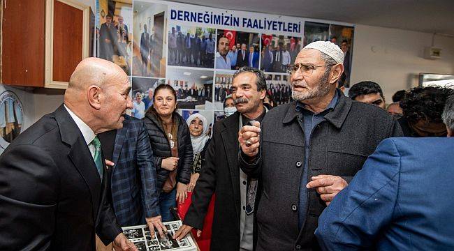 Başkan Soyer’den Cengizhan Erzurumlular Derneği'ne Ziyaret