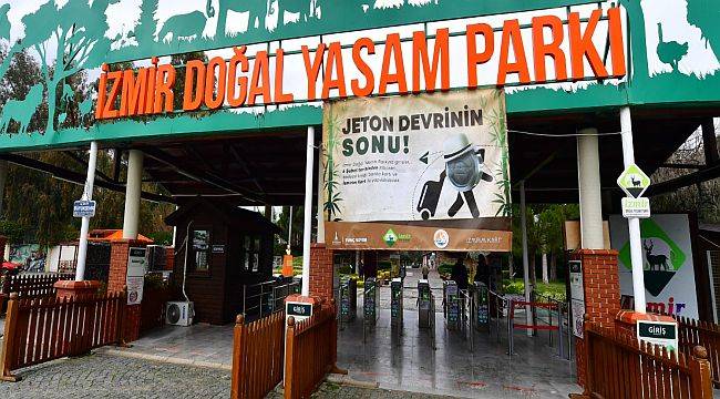 İzmir Doğal Yaşam Parkı’nda Jetonla Giriş Dönemi Bitiyor