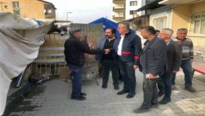 Başkan Arda, Malatya'da depremzedeleri ziyaret etti