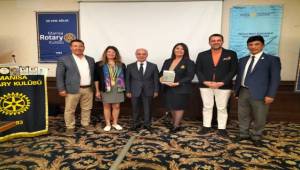 Manisa Rotary’nin Meslekte Üstün Hizmet Ödülü Manisa Osb’nin Müdürü Karaboran’a…