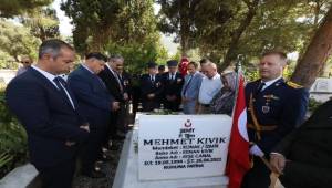 Menderes'te 30 Ağustos'ta Şehitler Unutulmadı 