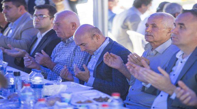 Başkan Soyer Şehit Ünal Sipahi'nin Mevlidine Katıldı