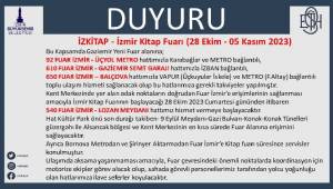 Kültürpark’tan Fuar İzmir’e Geçici Hat