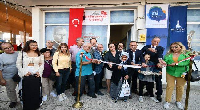 Atatürk Çocukları Kütüphanesi Açıldı