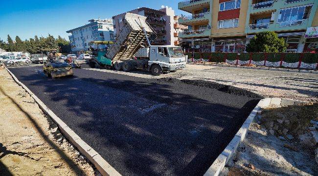  Gaziemir’in yollarında yoğun çalışma