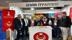 İzmir itfayesi uluslar arası yangın güvenliği sempozyumu’na katıldı