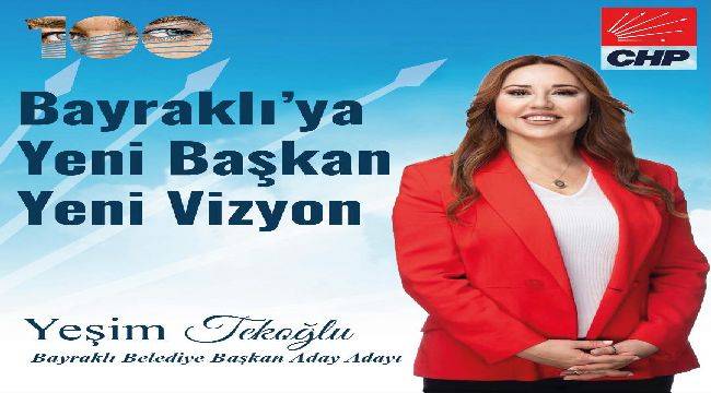 Yeşim Tekoğlu bayraklı Belediye Başkanı Aday Adayı Oldu