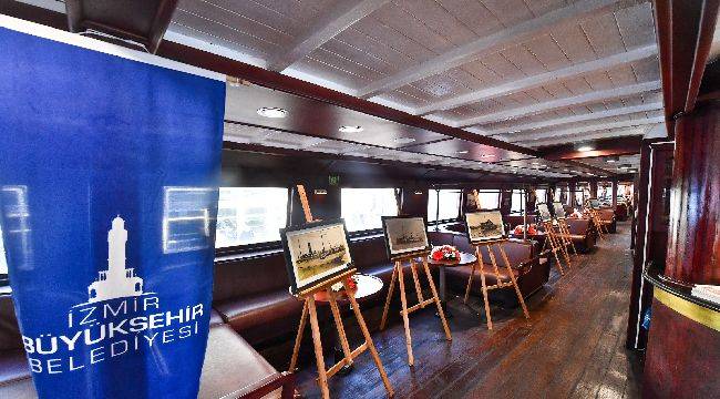 Tarihi Bergama Vapuru’nda “Atatürk ve Cumhuriyet Gemileri Sergisi” açıldı 