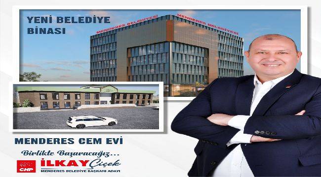 Çiçek’ten Yeni Belediye Binası ve Cem Evi Projesi