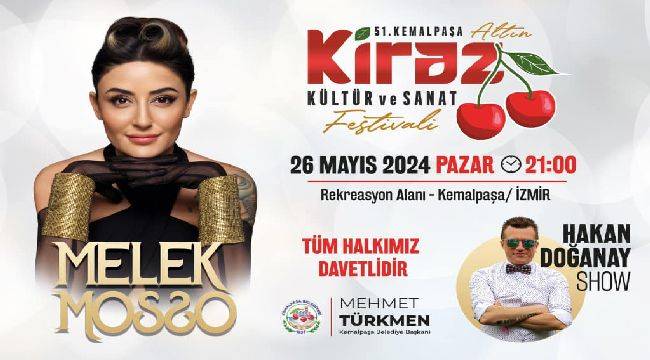 Kemalpaşa’da Kiraz Festivali Çoşkusu Başlıyor