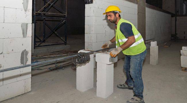 Temelinde 420 Ton Demir Kullanıldı