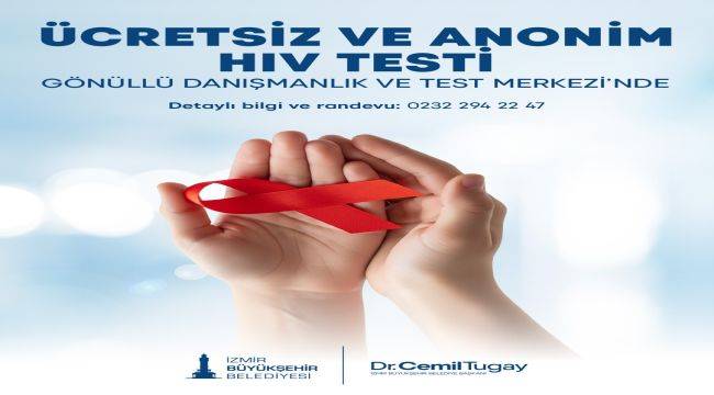 Büyükşehir’den yurttaşlara HIV testi desteği