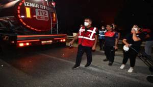İzmir'in dört bir yanı alevlere teslim