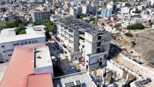 Eşrefpaşa Hastanesi inşaatı beşinci kata ulaştı