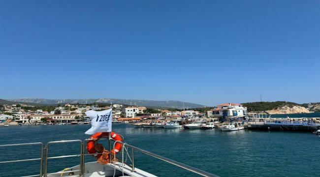İZDENİZ'in Yaz Seferlerinden 24 Bine Yakın Yolcu Yararlandı