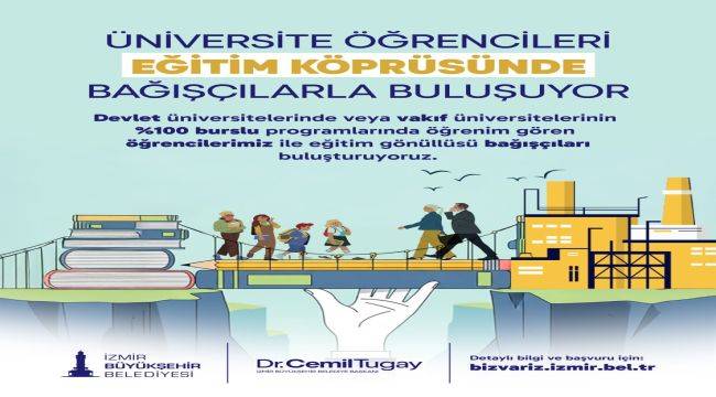 İzmir Büyükşehir Belediyesi Eğitime Köprü Oluyor