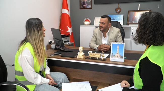 Muhtarlarla el ele İzmir’e kesintisiz hizmet