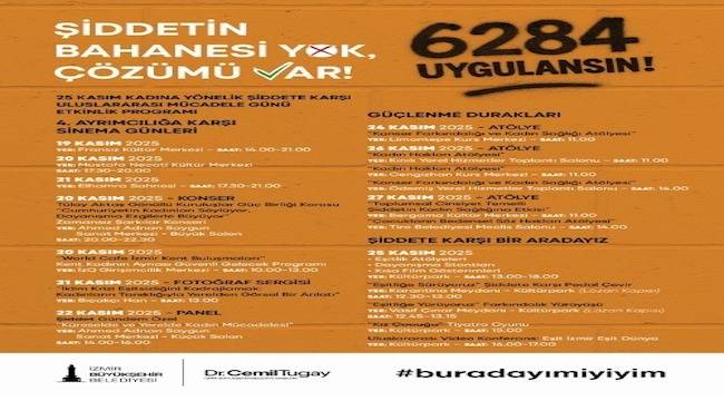 İzmir’de 25 Kasım etkinlikleri başlıyor