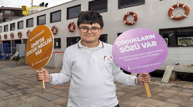 İzmir'de çocukların sesi var