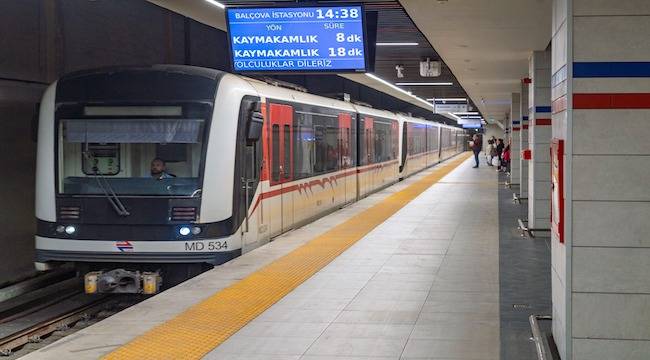 İzmir Metrosu'nda kesintisiz iletişim dönemi başladı
