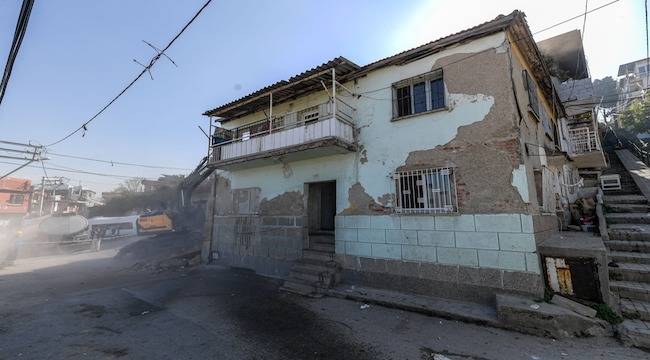 Kadifekale'de tahliye ve yıkımlar sürüyor