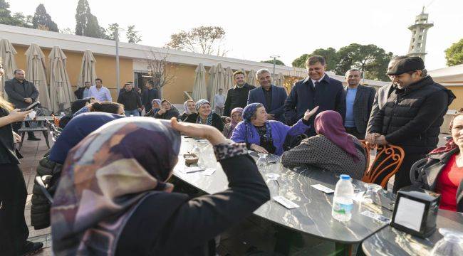 Başkan Tugay Göl Gazinosu’nda Beydağlı kadınlarla buluştu