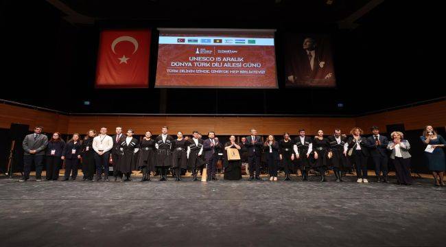 Dünya Türk Dili Ailesi Günü İzmir’de ilk kez düzenlendi